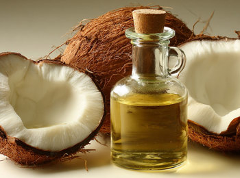Coconut And Oil Landscape