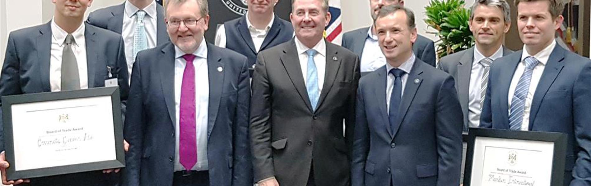 Markes’ outstanding export success recognised with UK trade award